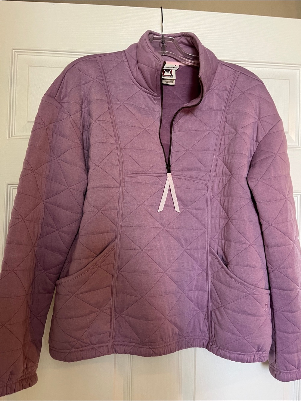 Avalanche Quilted Pullover Jacket - Lavender